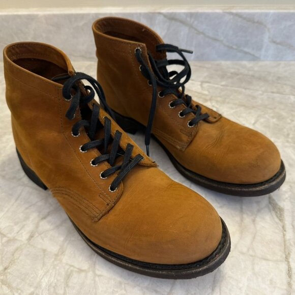 Frye Prison Boot Brown Multi  11 - Picture 3 of 14